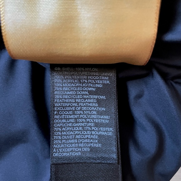 The North Face Men’s McMurdo Waterproof Parka In Summit Navy - Picture 8 of 10